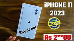 i Phone 11 in 2023 - Buy or Not BIG BILLION DAY SALE