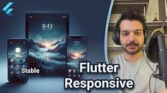 Some widgets to make the Screen responsive in Flutter | Flutter Seniors 2024