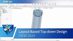 Layout-Based Top-down Design | ZW3D 2024 Official