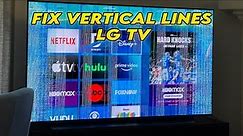 How to Fix LG TV Vertical Lines On the Screen - Many Solutions!