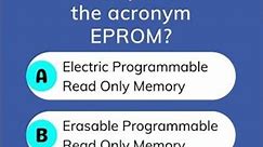 Understanding EPROM 🧠 #technology