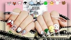 Winter Nail Tutorial | Cute Animal Nail Art Compilation -ASMR Nails will please your eyes and ears