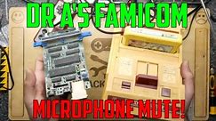 Nintendo Famicom Microphone Mute - Get rid of that noise TOTALLY & FOR FREE!
