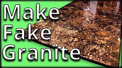 Learn to Mimic Granite with Epoxy | Stone Coat Countertops