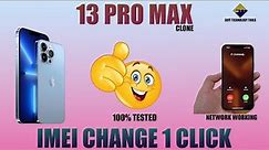 iPhone 13 Pro Max IMEI Number Change | Network Working | Tested 100% #iphone