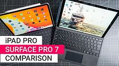 Comparison: iPad Pro vs. Microsoft Surface Pro 7
