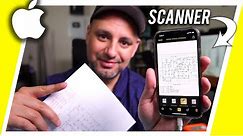 How To Scan and Make PDF with iPhone