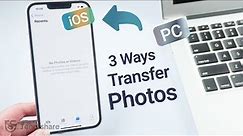How to Transfer Photos from PC to iPhone