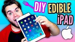 DIY Edible iPad! | EAT Apple Products! | How To Make Chocolate Mac Tablet!