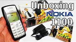 Nokia 1100 Unboxing 4K with all original accessories RH-18 review