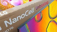 LG NANO76 Unboxing, Setup + 4K HDR Demos Nanocell
