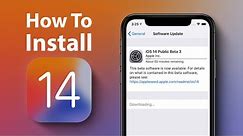 How to Install iOS 14 & iPadOS 14 Public Beta!