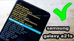 how to factory reset samsung galaxy a21s without password hard reset