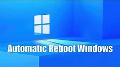 How to Schedule Auto Reboot\Shutdown in Windows 10/11 (EASY)