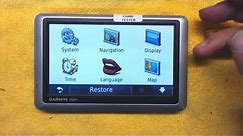 Tutorial and Operation Instructions for Garmin Nuvi 1300 1350 1450 1490 GPS