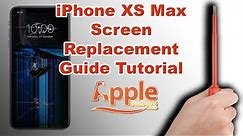 How To Replace An iPhone XS Max OLED Screen Guide Tutorial