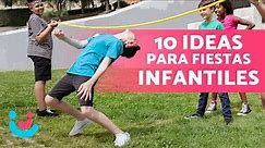 10 JUEGOS de CUMPLEAÑOS para NIÑOS 🪅🎈 (Ideas para Fiesta Infantil)