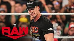 John Cena gives an emotional thank you to the WWE Universe: Raw, June 27, 2022