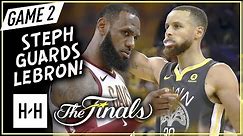 LeBron James vs Stephen Curry INTENSE Game 2 Duel Highlights (2018 NBA Finals) - One-on-One Plays!