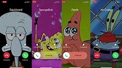 Incoming Call: SpongeBob / Patrik / Mr Crabs / Squidward IPhone 12