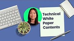 How to Write a Technical White Paper