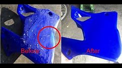 How to Restore Dirt bike/ATV Plastics (easy)