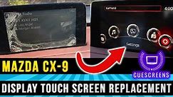 How to DIY fix your Mazda CX-9 Touch Screen problems! Delamination, spider cracking, ghost touch