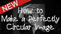 How to make a Circular, Transparent Image (PNG) using Pixlr.com/e (free website)