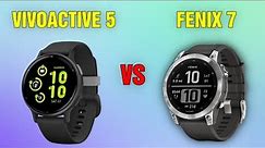 Garmin Vivoactive 5 vs Garmin Fenix 7 | Full Specs Compare Smartwatches