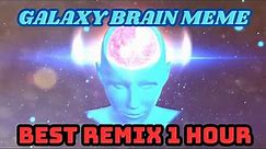 Galaxy Brain Meme Remix ( 1 Hour )
