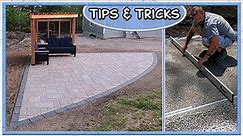 All the Basics of How To Screed & Lay a Paver Patio