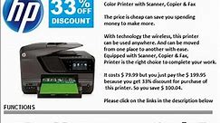 HP Officejet Pro 8600 Plus e-All-in-On Wireless Color Printer with Scanner, Copier & Fax