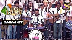 'Live 100 Experience' Shines Through Their Performance! | India's Got Talent Season 8 | Singing Act