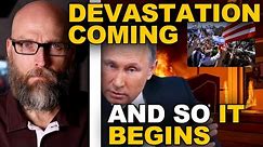 RED ALERT - SO IT BEGINS - RIOTS IN USA - RUSSIA WARNS OF CATASTROPHE