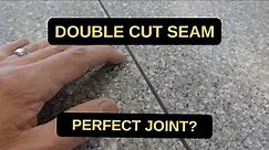 Cut a Corian Solid Surface Double Cut Seam for a Perfect Fit