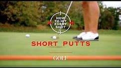How to never miss short putts again