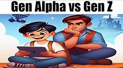 Gen Alpha vs Gen Z be like