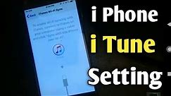 Iphone Itunes Wifi Sync | How To Enable Itunes Wifi Sync On Iphone