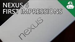 Nexus 6 Unboxing and First Impressions!