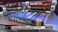 Desaparece para siempre el VHS