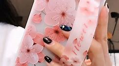 iPhone Flower Case with Wristband/Strap