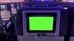 Green Screen Lcd On Passenger Airplane Stock Footage Video (100% Royalty-free) 1065916915 | Shutterstock