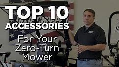 Top 10 Accessories for Your Zero-Turn Mower