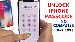 How To Unlock iPhone Screen Passcode Fab 2023 Update!! Bypass iPhone Screen lock No Computer