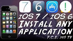 How to Install Unsupported Apps on iOS 7.1.2 or iOS 6 Any iPhone