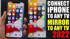 How to Connect iPhone to TV + Mirror iPhone Screen (2022)