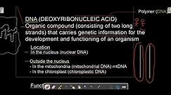 LIFE SCIENCES GRADE 12| DNA: CODE OF LIFE | DNA LOCATION, HISTORY STRUCTURE & FUNCTION| MADE SIMPLE