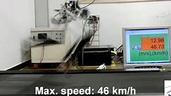 KAIST Raptor robot runs at 46 km/h, Active tail stabilization