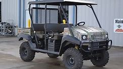 $12,699: 2015 Kawasaki Mule 4010 Trans Camo with Lift, Top and Wheel and Tire Upgrade