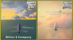 GTA San Andreas: The Definitive Edition VS Original San Andreas with Graphics Mod.